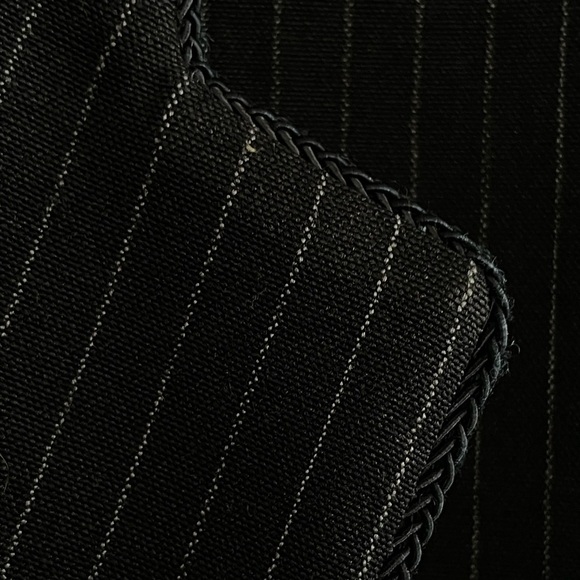 Vintage 1980’s “Morning Ady” Single Button Pinstripe Blazer Size Medium - Picture 9 of 9